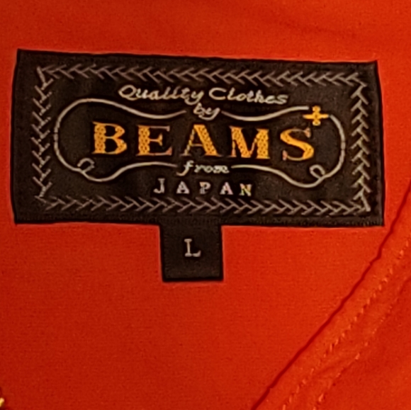 BEAMS ANORAK SMOCK WINDBREAKER large - Picture 2 of 3